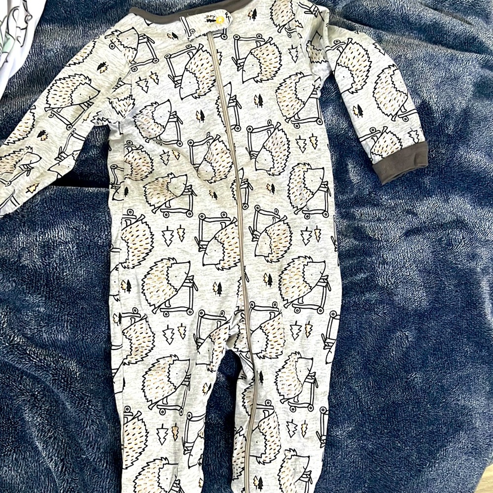 Porcupine onesie